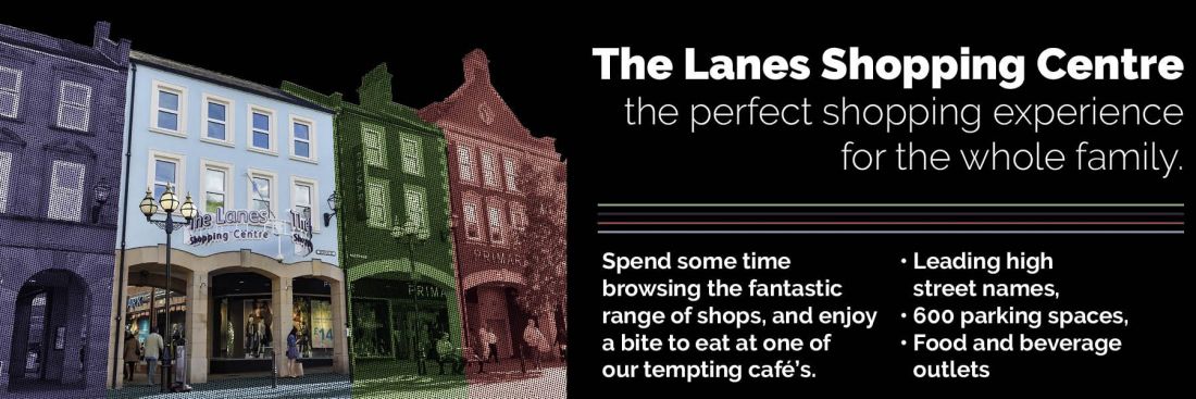 Things to do in Carlisle visit The Lanes Shopping Centre