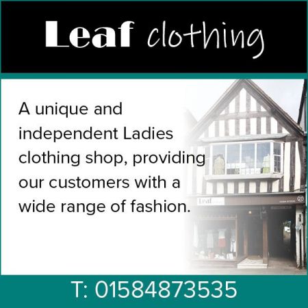 Things to do in Ludlow visit Leaf Clothing
