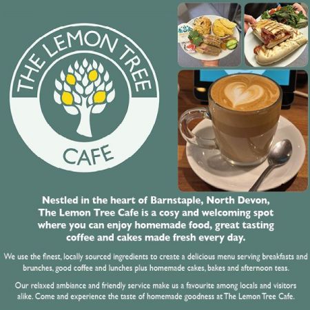 Things to do in Barnstaple visit The Lemon Tree Café