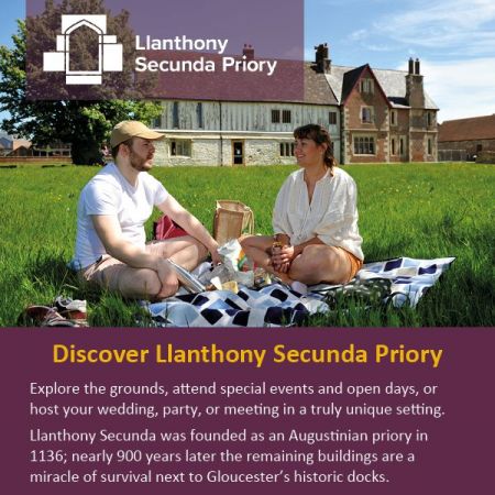 Things to do in Gloucester visit Llanthony Secunda Priory