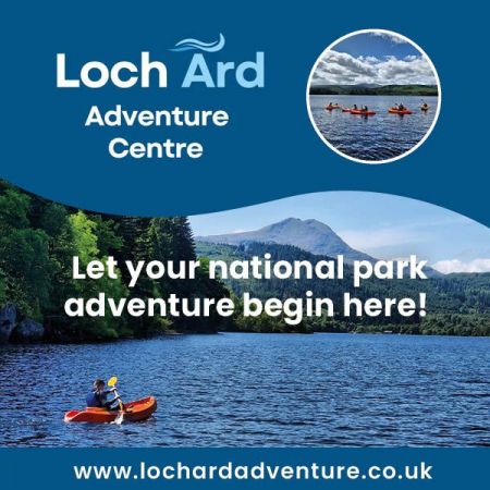 Things to do in Stirling visit Loch Ard Adventure Centre