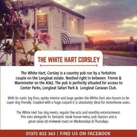 Things to do in Frome and Warminster visit The White Hart