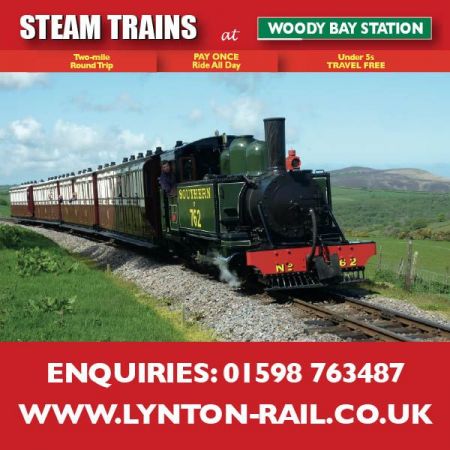 Things to do in Barnstaple visit Lynton and Barnstaple Railway