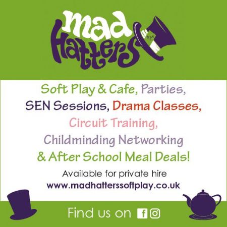 Things to do in Shrewsbury visit Mad Hatters Indoor Softplay