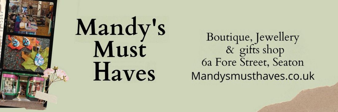 Things to do in Axminster & Seaton visit Mandy's Must Haves