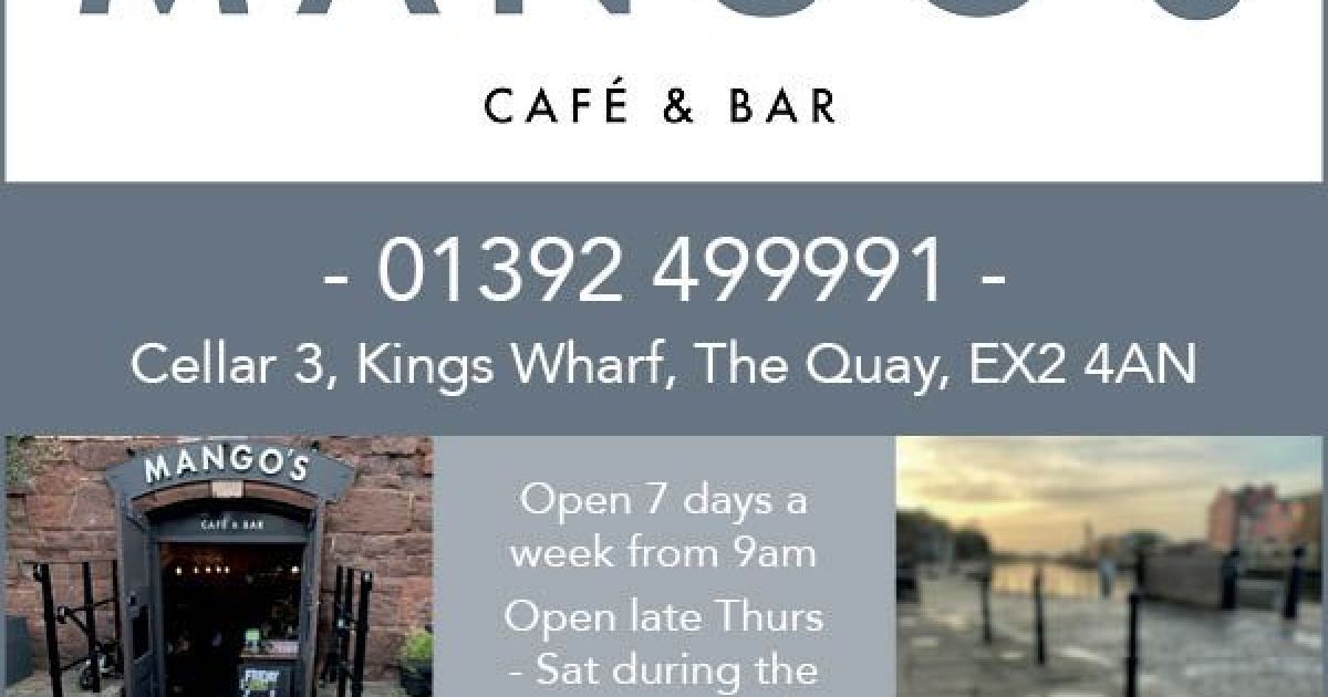 Things to do in Exeter Visit Mango's Café & Bar