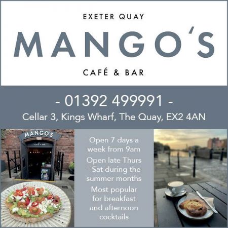 Things to do in Exeter visit Mango's Café & Bar