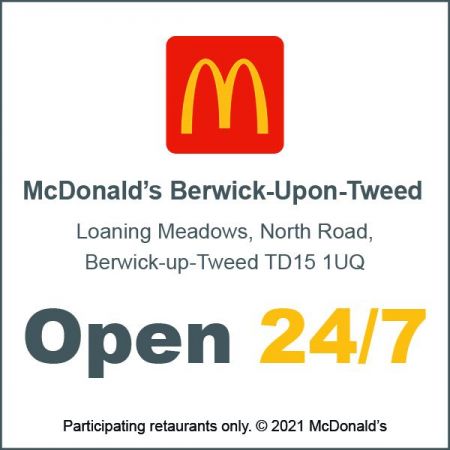 Things to do in Berwick, Holy Island & Wooler visit McDonalds Berwick