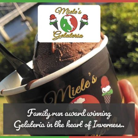 Things to do in Inverness visit Miele's Gelateria