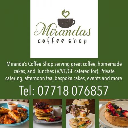 Things to do in Trowbridge visit Miranda's Coffee Shop
