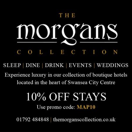 Things to do in Swansea visit The Morgans Hotel