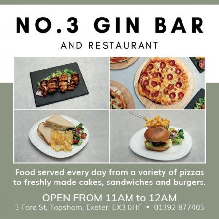 Things to do in Exeter visit No. 3 Gin Bar