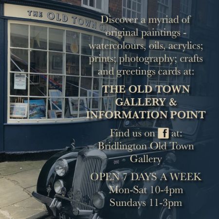Things to do in Bridlington and Filey visit Old Town Gallery & Information Point