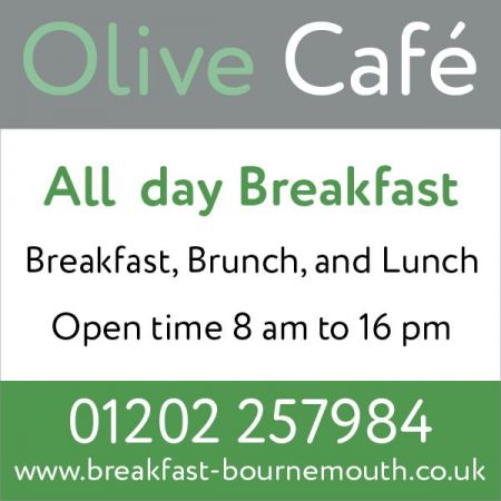 Things to do in Bournemouth visit Olive Cafe
