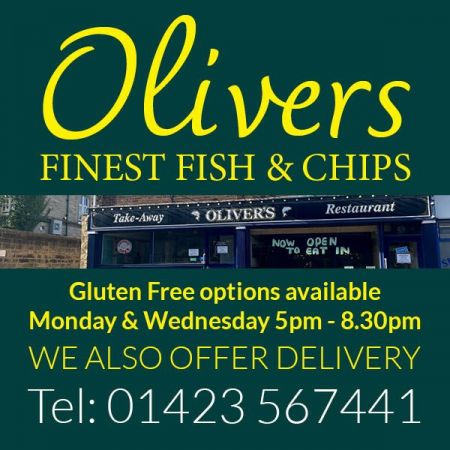 Things to do in Harrogate visit Oliver's Fish Shop and Restaurant