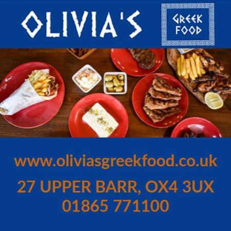 Things to do in Oxford visit Olivia's Greek Food