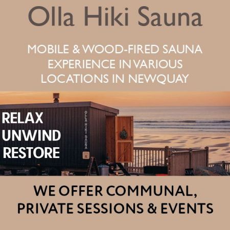 Things to do in Newquay visit Olla Hiki Sauna