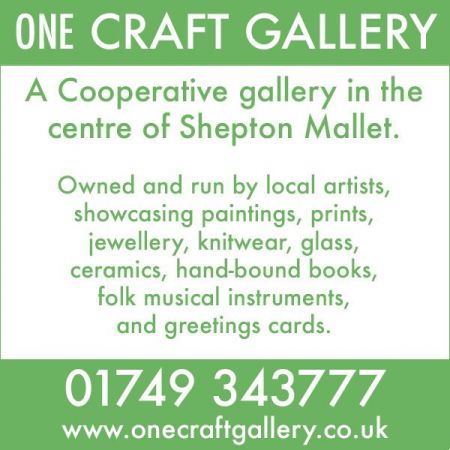 Things to do in Shepton Mallet, Wells & Glastonbury visit One Craft Gallery