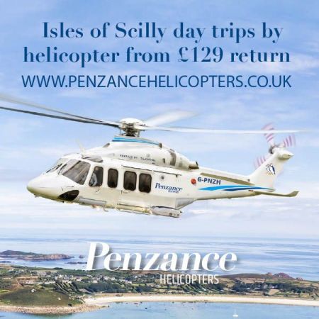 Things to do in St Ives visit Penzance Helicopters