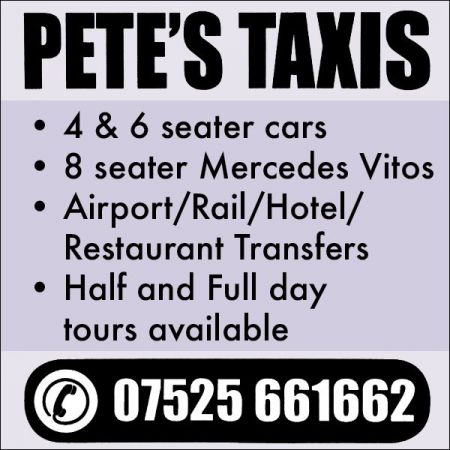 Things to do in Newquay visit Petes Taxis
