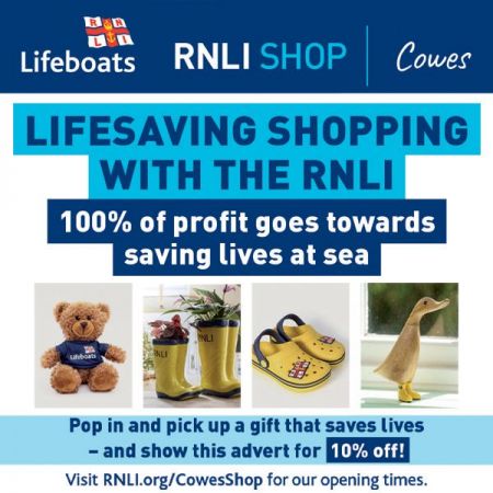 Things to do in Cowes visit Royal National Lifeboat Institution