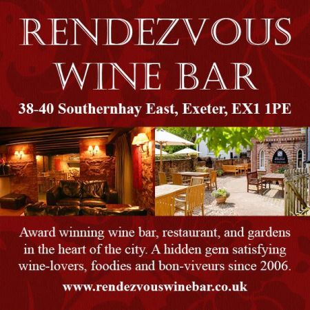 Things to do in Exeter visit Rendezvous Wine Bar
