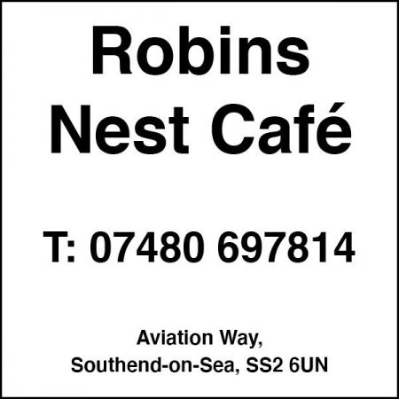 Things to do in Southend-on-Sea visit Robins Nest Café