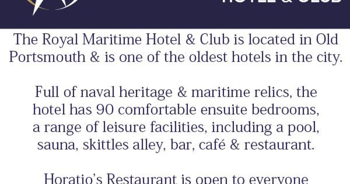 Things to do in Portsmouth Visit Royal Maritime Hotel & Club