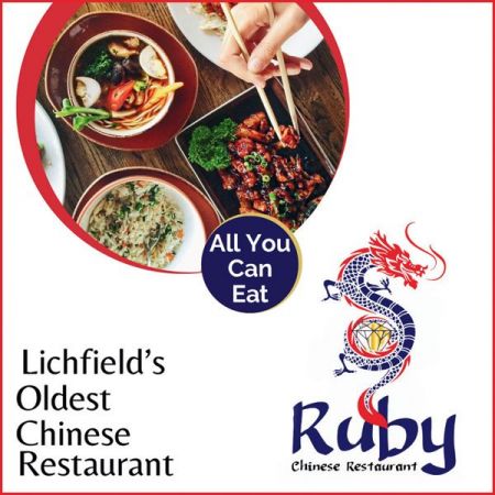 Things to do in Lichfield visit Ruby Chinese Restaurant
