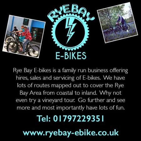 Things to do in Hastings visit Rye Bay E-Bikes