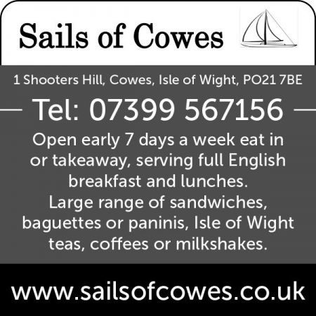 Things to do in Cowes visit Sails of Cowes