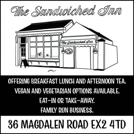 Things to do in Exeter visit Sandwiched Inn