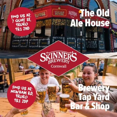 Things to do in Truro visit Skinners Brewery