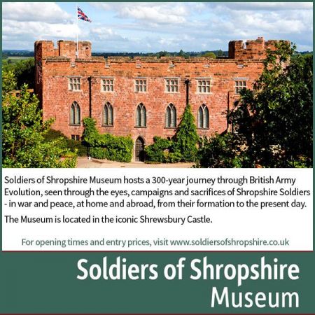 Things to do in Shrewsbury visit Soldiers of Shropshire