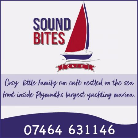 Things to do in Plymouth visit Sound Bites Cafe