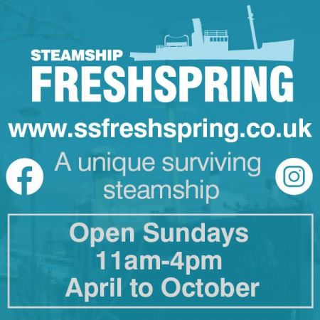 Things to do in Great Torrington visit Steamship Freshspring Trust