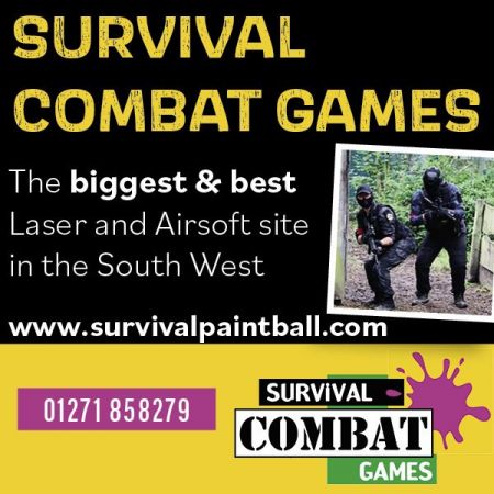 Things to do in Barnstaple visit Survival Combat Games
