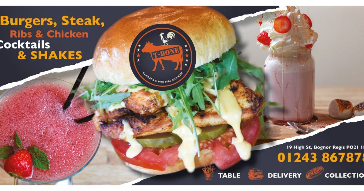 Things to do in Bognor Regis Visit TBone Burger