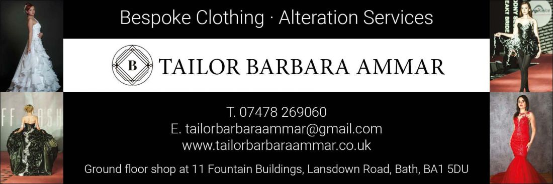 Things to do in Bath visit Tailor Barbara Ammar