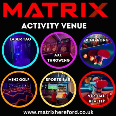 Things to do in Hereford visit Matrix Activity Centre