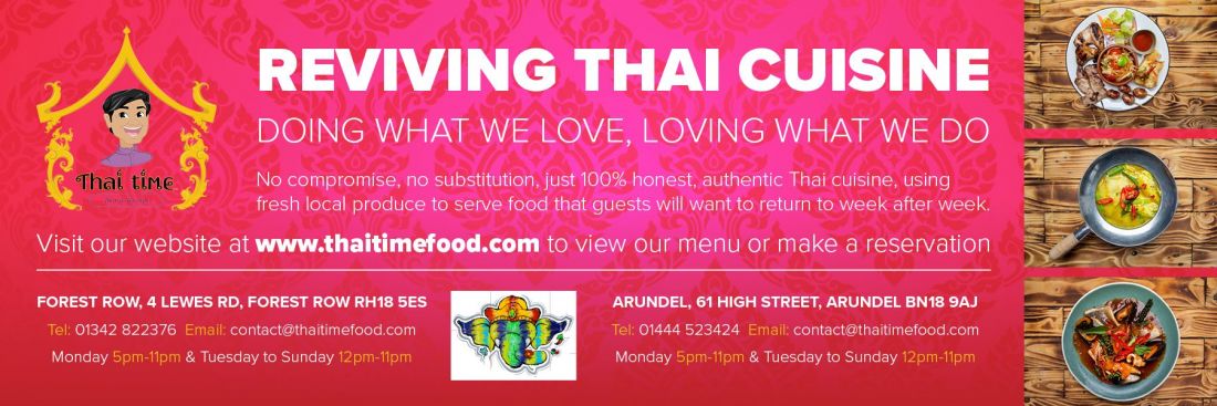 Things to do in Littlehampton & Arundel visit Thai Time