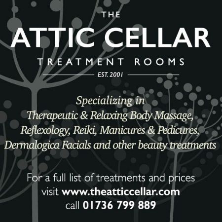 Things to do in St Ives visit The Attic Cellar Treatment Rooms