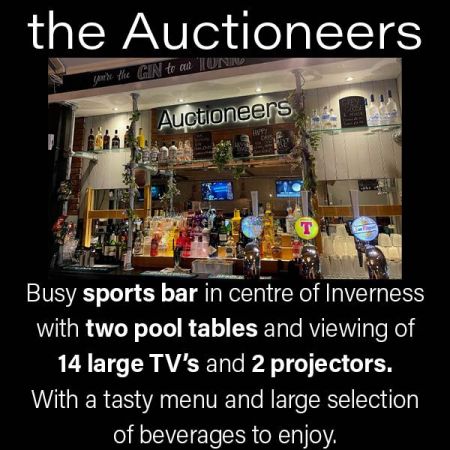 Things to do in Inverness visit The Auctioneers