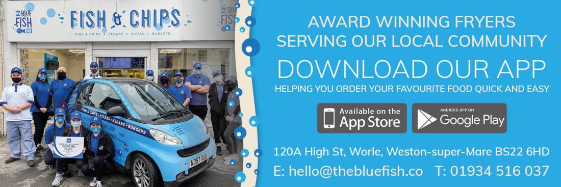 Things to do in Weston-super-Mare visit The Blue Fish Co