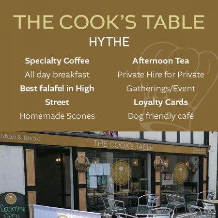 Things to do in Folkestone & Hythe visit The Cook's Table