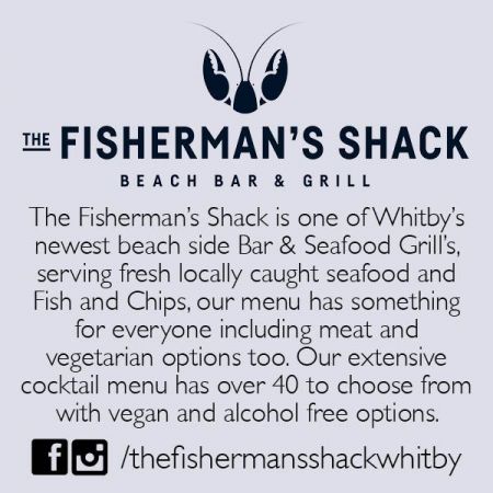Things to do in Whitby visit The Fishermans Shack Cocktail Bar