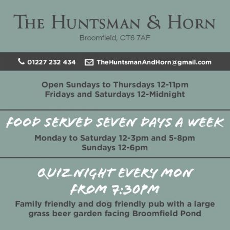 Things to do in Whitstable & Herne Bay visit The Huntsman & Horn
