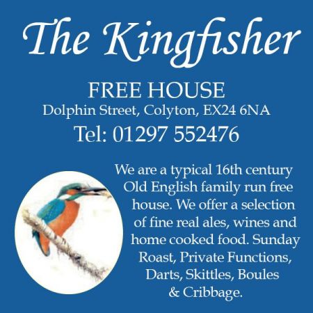 Things to do in Axminster & Seaton visit The Kingfisher Public House