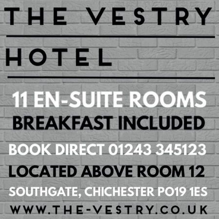 Things to do in Chichester visit The Vestry Hotel