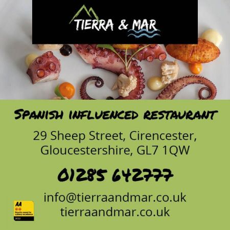 Things to do in Cirencester visit Tierra and Mar